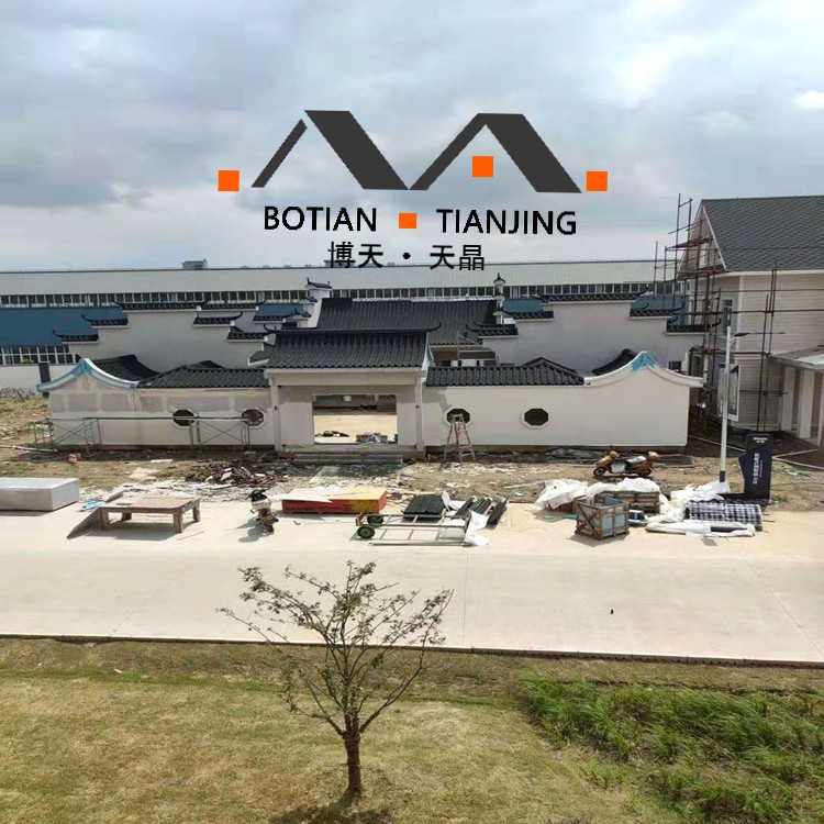 街道改造用仿古金屬鋁瓦&nbsp;防火耐腐蝕